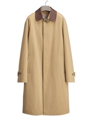 Dior Homme Removable Collar Coat - Natural