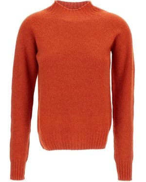Drumohr Long-Sleeved Sweater - Red