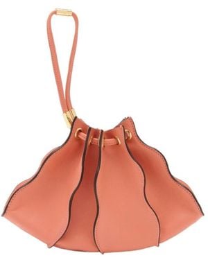 Ulla Johnson Small Adria Tote Bag - Orange