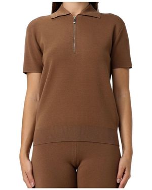 【送料&関税込】Max Mara fido Brown Wool Blend T-shirt 送料&関税込】Max Mara fido Brown Wool Blend T-shirt (Max