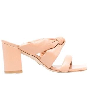 Stuart Weitzman Play 75 Knot-Detail Sandals - Pink
