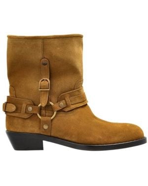Isabel Marant Ildred Ankle Boots - Brown