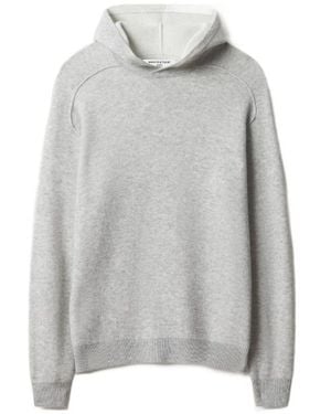 Maison Kitsuné Maison Kitsuné Double-Face Hooded Sweater - Gray