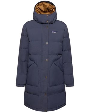 Patagonia Long Sleeve Cotton Coat - Blue