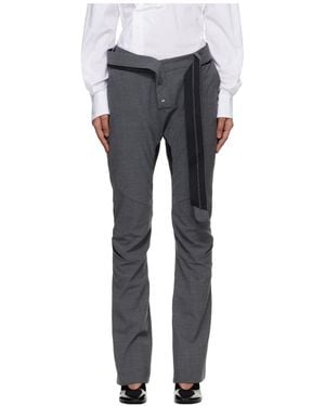 OTTOLINGER Trousers With Belt Loops - Grey