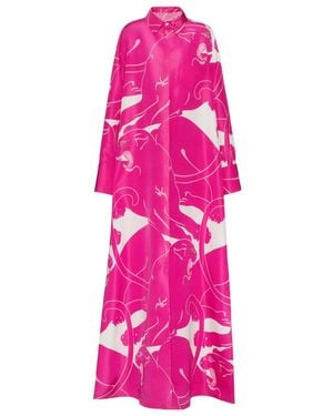 Valentino Printed Dress - Pink