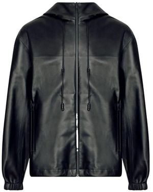 Bottega Veneta Zip-Up Jacket - Black