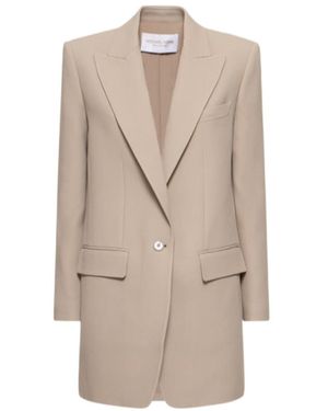 Michael Kors Darcy Crepe Suit Jacket - Natural