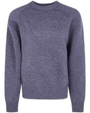 Frankie Shop 'Lina' Padded Jumper - Blue