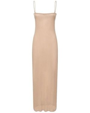 Alexander Wang Long Suspender Dress - White