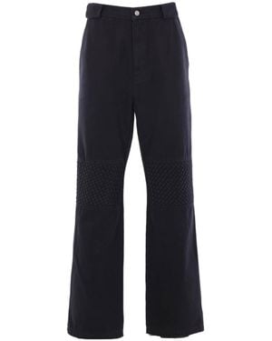 NAMACHEKO Cotton Trousers - Blue