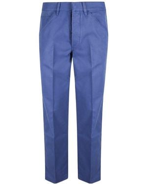 Tom Ford Casual Trousers With Belt Loops - Blue