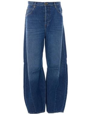 Twinset Wide-Leg Jeans - Blue