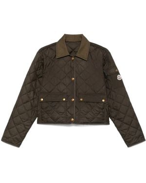 Moncler Long Sleeve Jacket - Brown