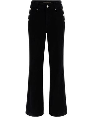Guess Eco Faye Sailor Flared Jeans - Black