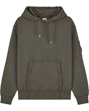 C.P. Company Long-Sleeve Hoodie - Green
