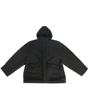 Balenciaga Bb Icon Kick Parka - Black