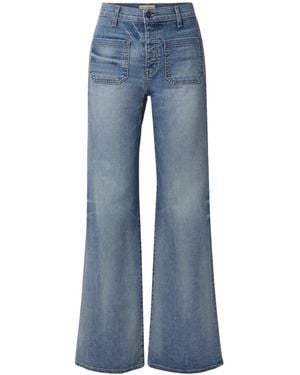 Nili Lotan Florence Flared Jeans - Blue