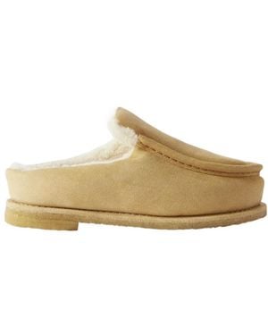 JW Anderson Slingback Mules - Natural