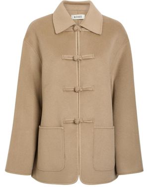 Rohe Wool And Cashmere-Blend Jacket - Natural