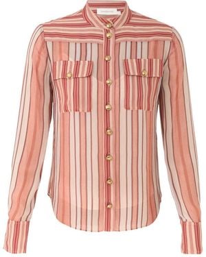 Zimmermann Long-Sleeved Shirt - Pink