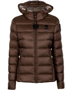 Blauer Usa Blauer Short Padded Down Jacket - Brown
