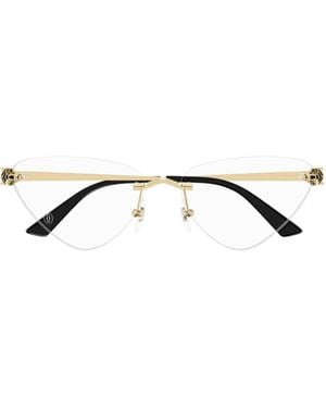 Cartier Cat-Eye Frame Glasses - Multicolour