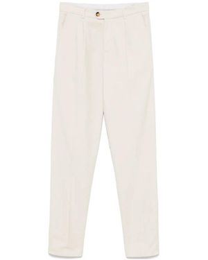 Brunello Cucinelli Corduroy Trousers - White