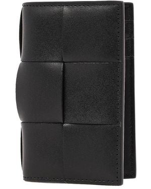 Bottega Veneta Bi-Fold Wallet - Black