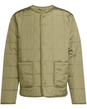 adidas Originals Quilted Buttoned Jacket - Green