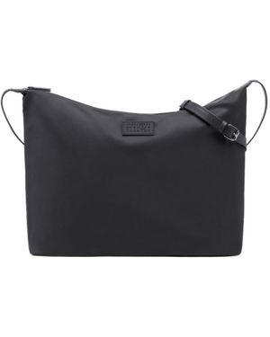 MM6 by Maison Margiela Twill Crossbody Bag - Blue