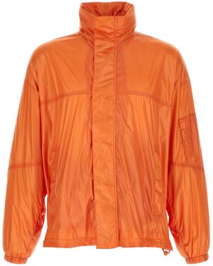 Herno Laminar Packable Hooded Performance Jacket - Orange