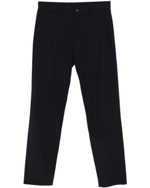 Aspesi Logo Detail Casual Pants - Blue