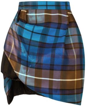 Vivienne Westwood Zora Mini Skirt - Blue