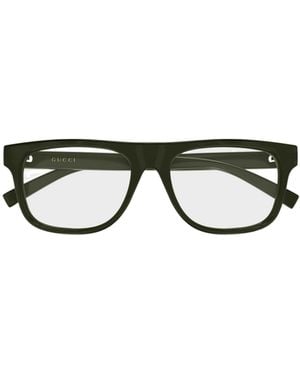 Gucci Eyewear Rectangular Frame Glasses - Multicolor
