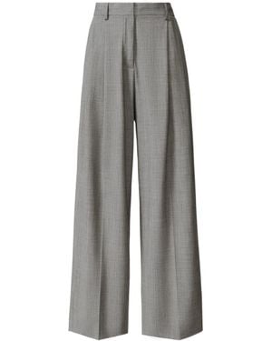 Fabiana Filippi Tailored Wide-Leg Trousers - Grey