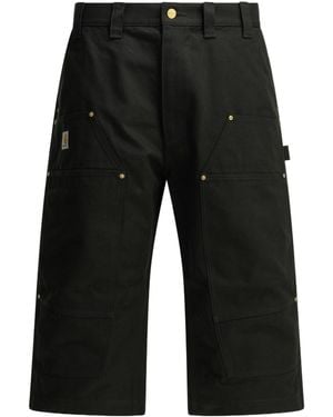 Junya Watanabe X Carhartt Wip Work Shorts - Black