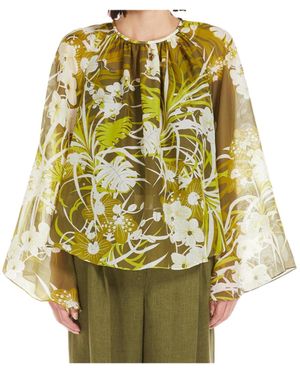 Max Mara Long-Sleeved Tops - Metallic