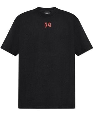 44 Label Group Graphic Logo T-Shirt - Black