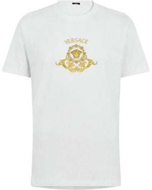 Versace Medusa Crstt T-Shirt - White