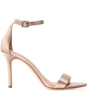 Ralph Lauren Real Leather Allie Heeled Sandals - Multicolor