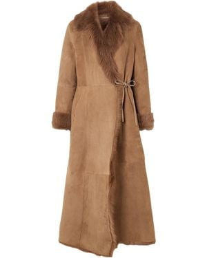 Nour Hammour Joni Coat - Brown