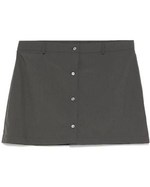 Paloma Wool Button Skirt - Grey