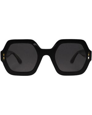 Isabel Marant Plain Color Sunglasses - Black