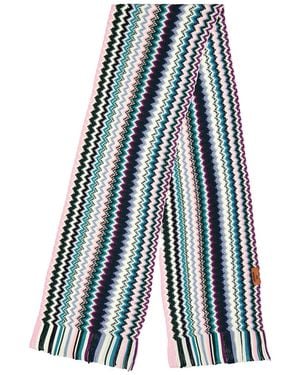 Missoni Tassel Scarf - Blue