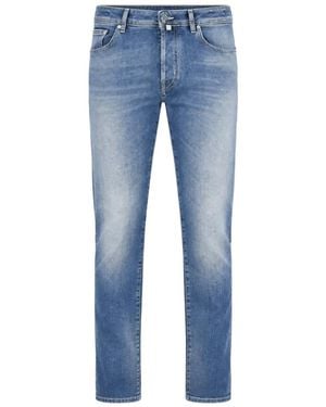 Jacob Cohen Slim-Fit Washed Jeans - Blue