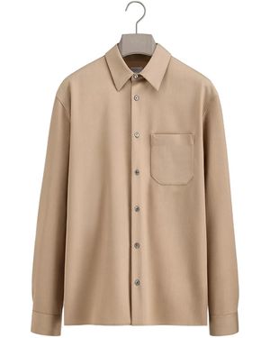 Dior Shirt With Embroidery - Natural
