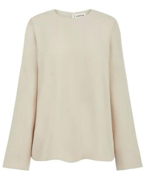 P.A.R.O.S.H. Long Sleeves Blouse - Natural
