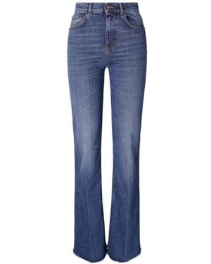 Tory Burch Bootcut Jean - Blue