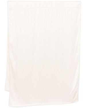 Peserico Solid Colour Scarf - White